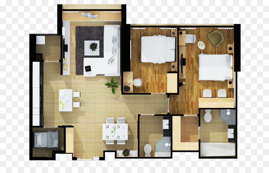 Planta Baixa，Apartamento PNG