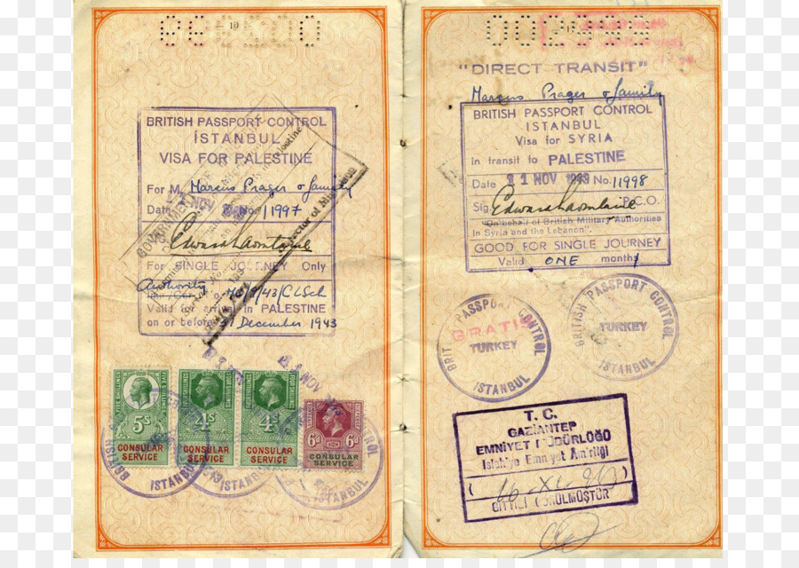 Selos De Passaporte，Visa PNG