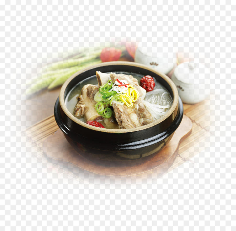 Bak Kut A，Cozinha Coreana PNG