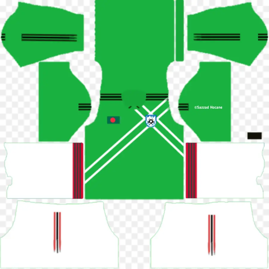 Camisa De Futebol Verde，Verde PNG