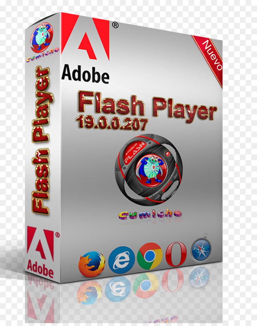 O Adobe Flash Player，A Adobe Systems PNG