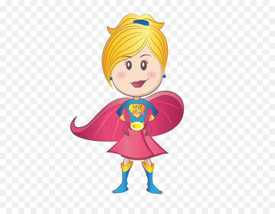 Supermãe，Super Herói PNG