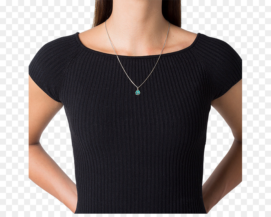 Necklace，Fourleaf Trevo PNG