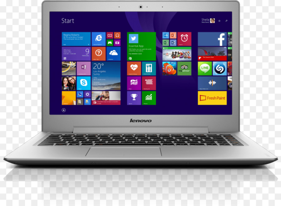 Laptop，A Lenovo Z5170 PNG