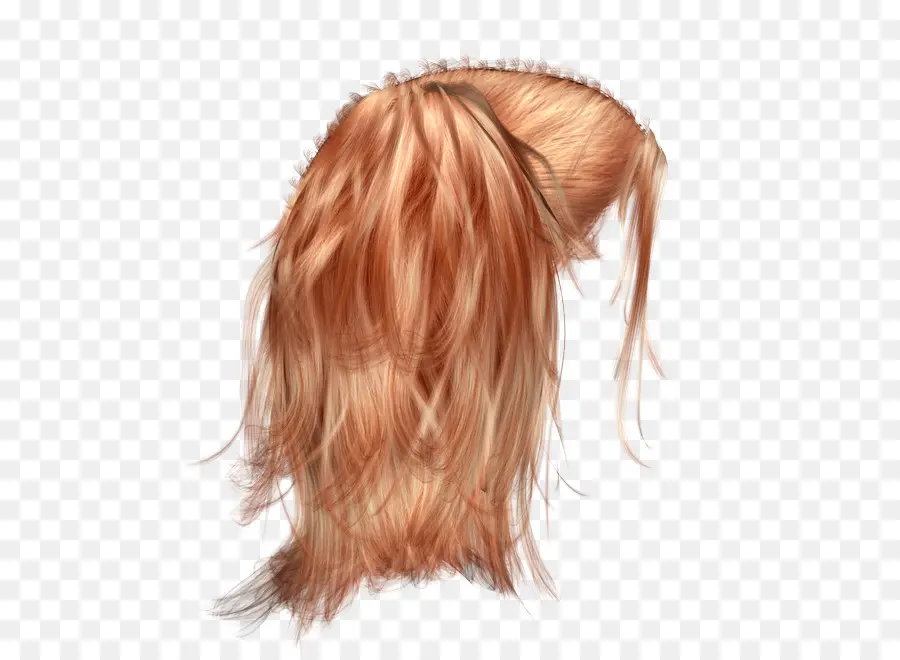 Cabelo Castanho，Peruca PNG