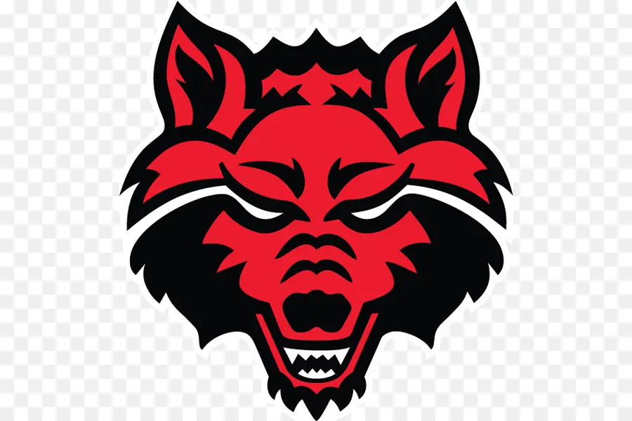 Arkansas State University，Arkansas Estado Vermelho Lobos Futebol PNG