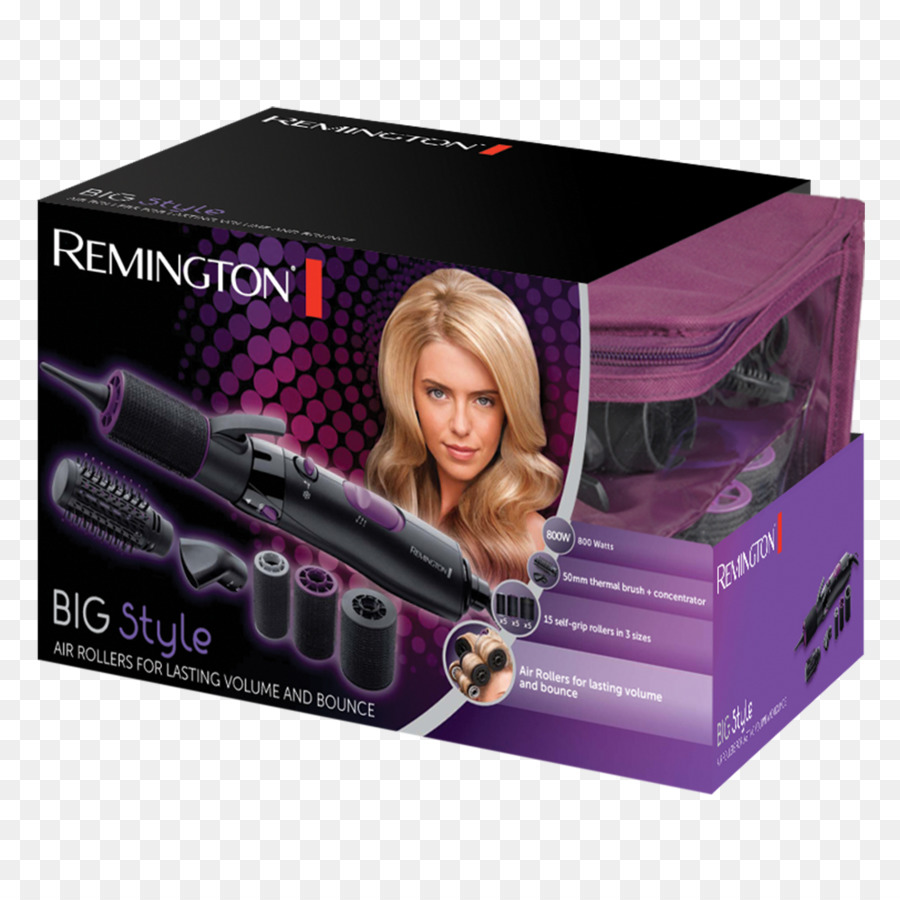 Cabelo Rolo，Remington As7055 Grande Estilo Warmluftstyler PNG