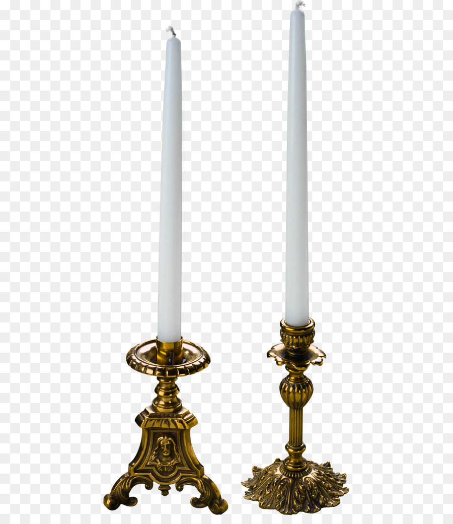 Castiçais，Velas Brancas PNG