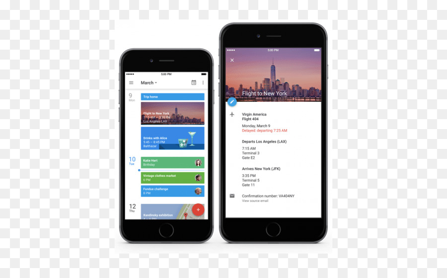 Iphone 4，O Google Agenda PNG