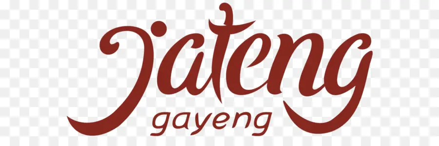 Jateng Gayeng，Texto PNG