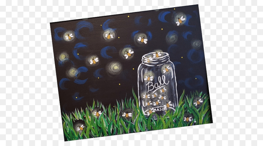 Noite Estrelada，Pintura PNG