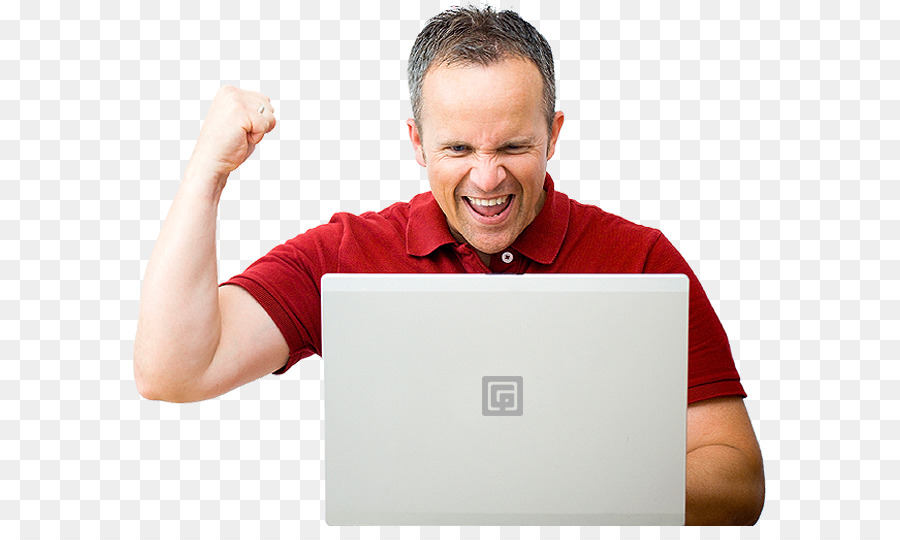 Homem Com Laptop，Computador PNG