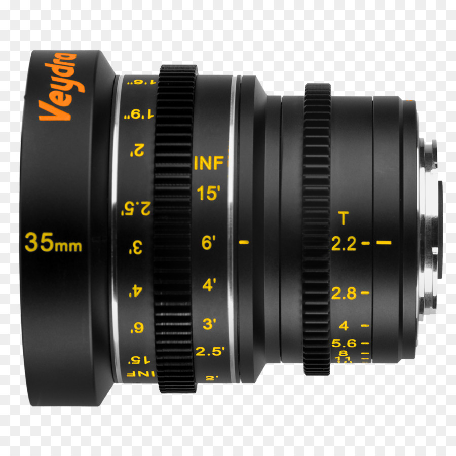 Veydra 19mm T26 Mini Primeiro Lente Sony Emount Pés，Sistema Micro Quatro Terços PNG