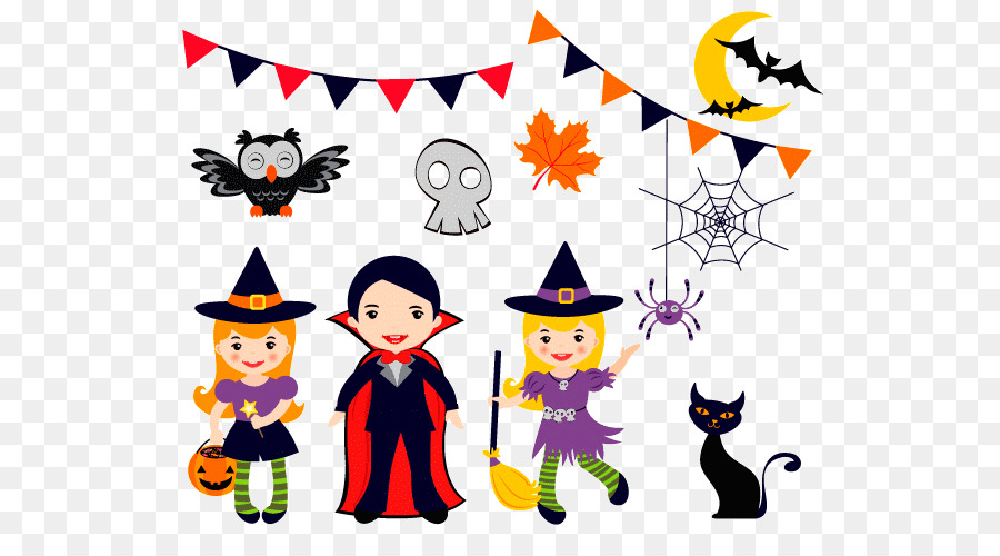 Personagens De Halloween，Bruxa PNG