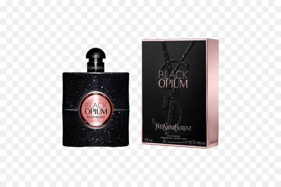 ópio，Preto Opium Eau De Parfum Spray De Yves Saint Laurent PNG