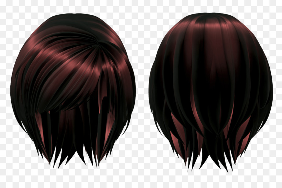 Cabelo De Anime，Vermelho PNG