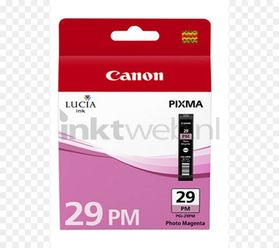 Tinta，Canon Pgi 29pm Tanque De Tinta 1pack Foto Magenta PNG