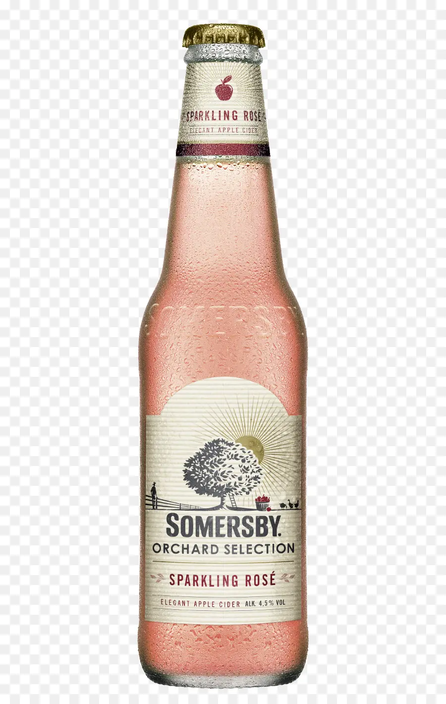 Somersby Espumante Rosé，Garrafa PNG