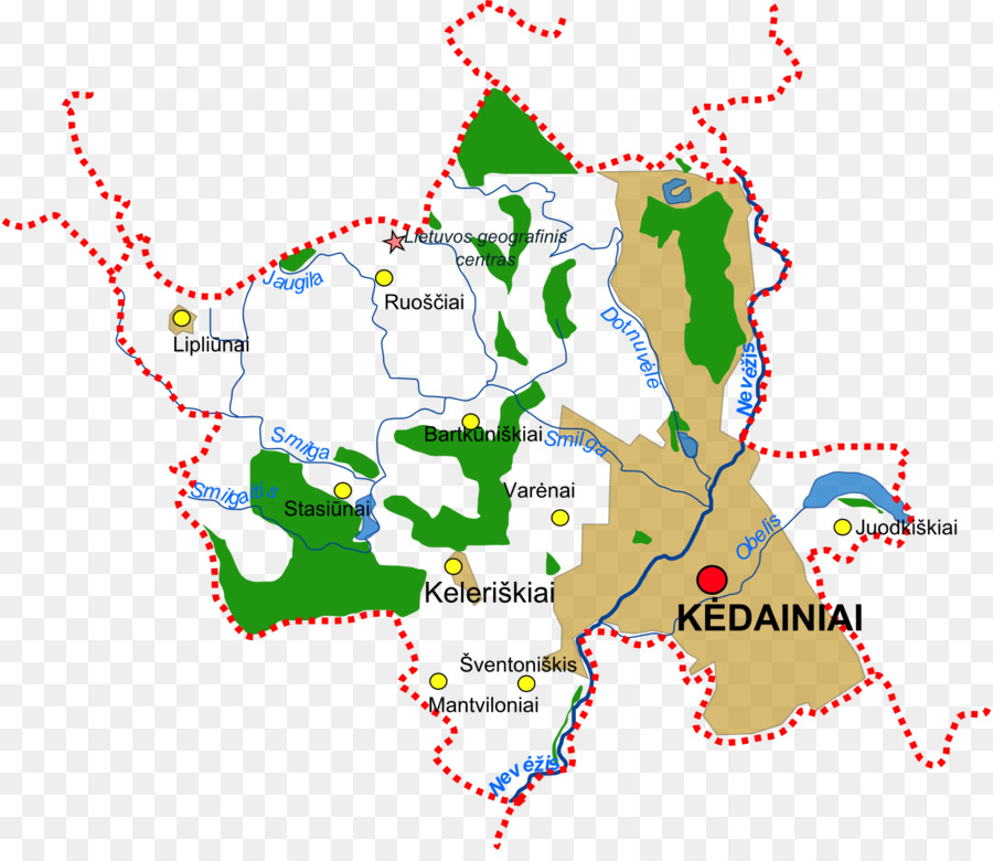 Kedainiai，Mapa PNG