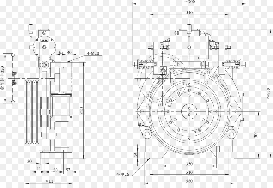 Desenho Técnico，Diagrama De PNG