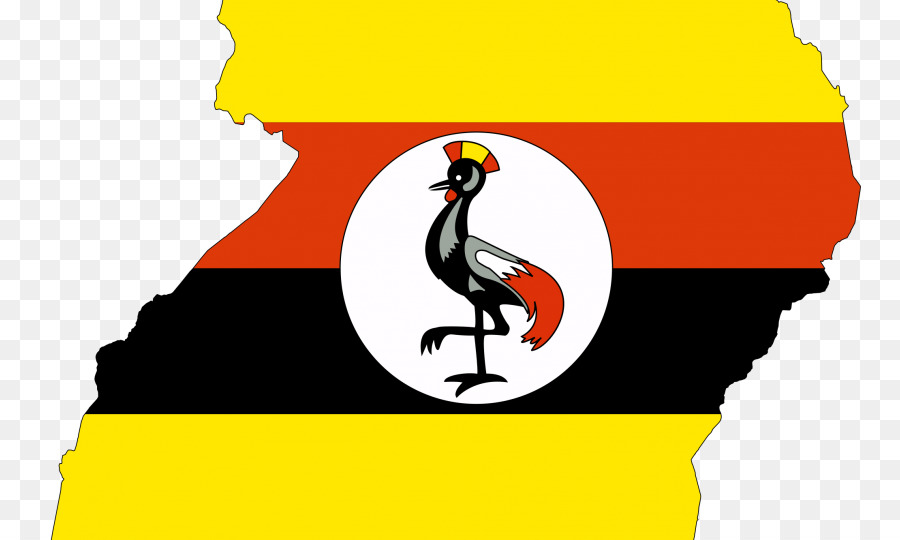 Uganda，Bandeira De Uganda PNG