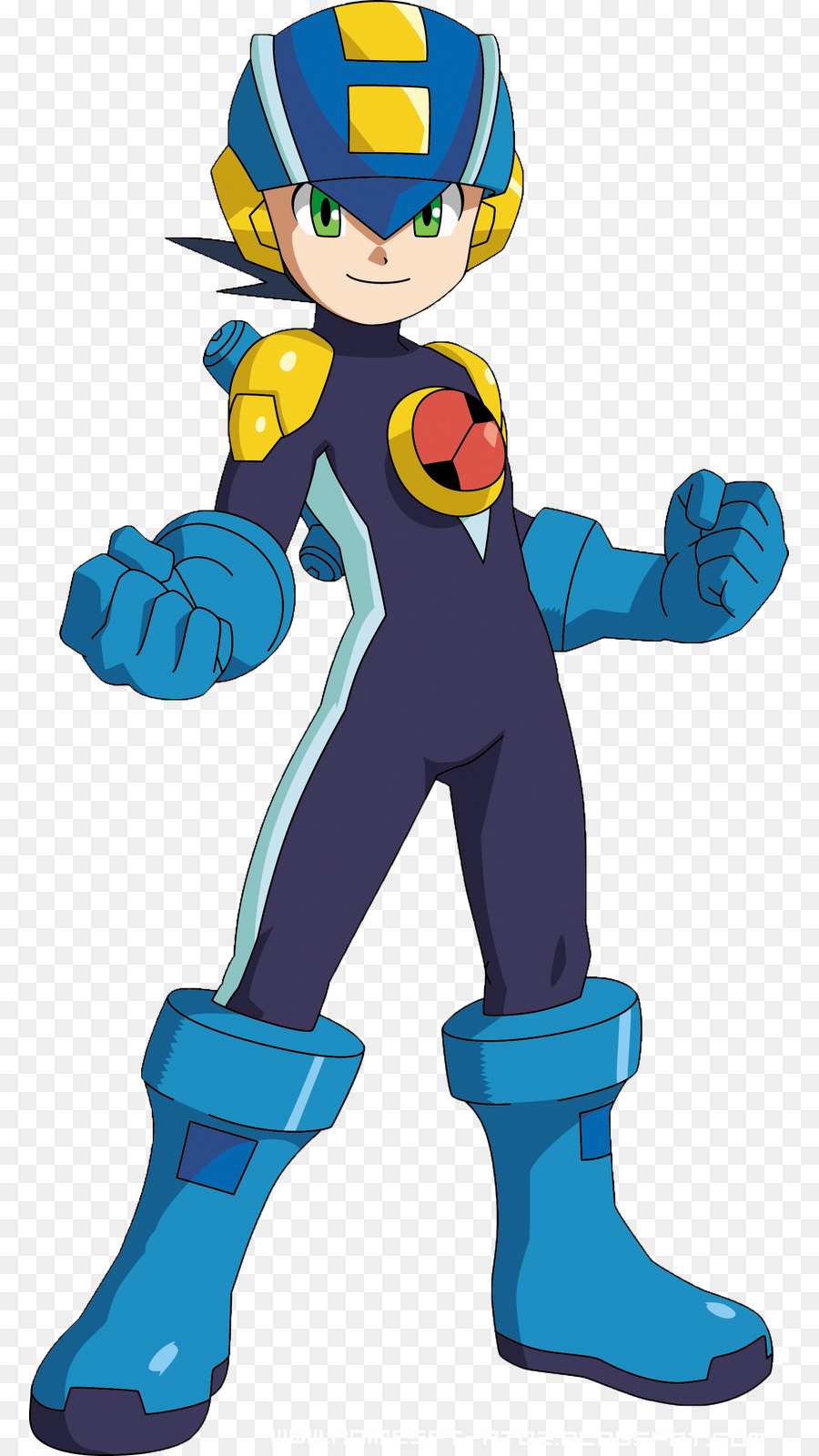 Personagem De Desenho Animado，Azul PNG