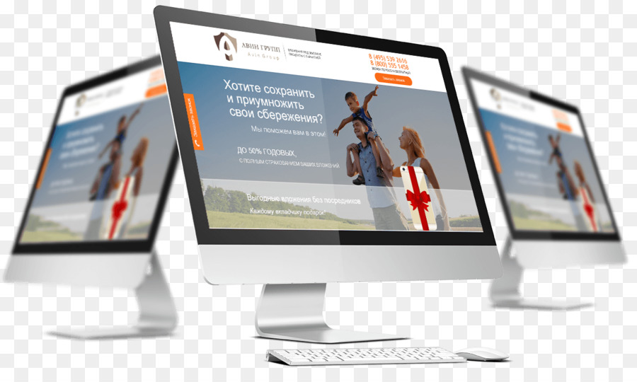 Desenvolvimento De Website，Responsive Web Design PNG