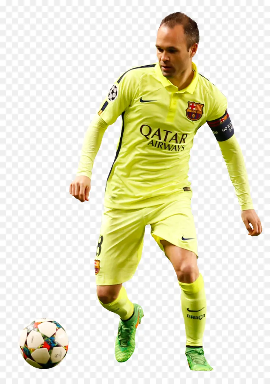 Andres Iniesta，O Fc Barcelona PNG