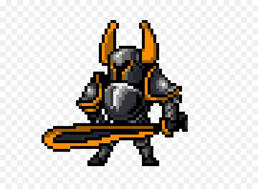 Shovel Knight，Pixel Art PNG