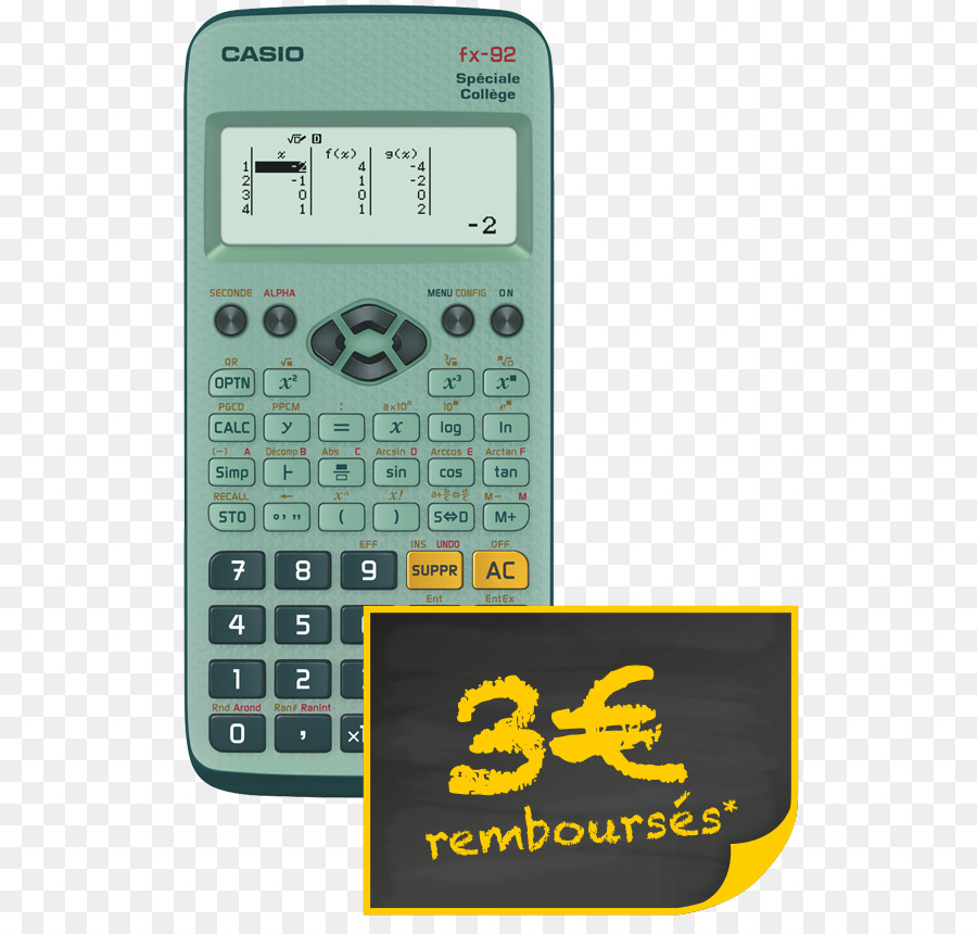 Calculadora Casio，Matemática PNG