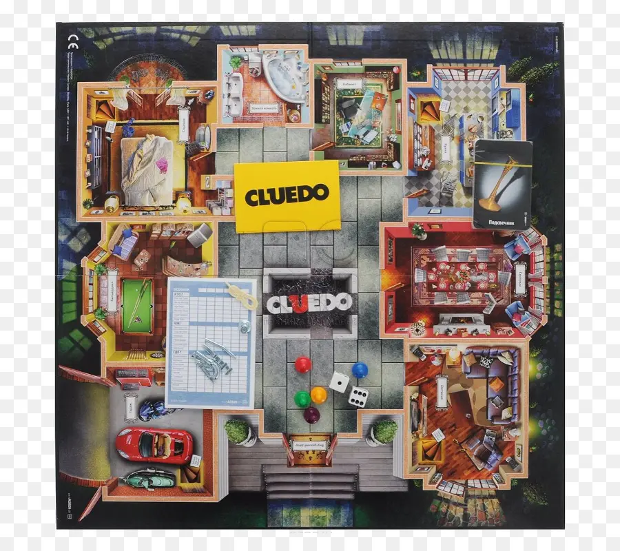 Jogo De Tabuleiro Cluedo，Cluedo PNG