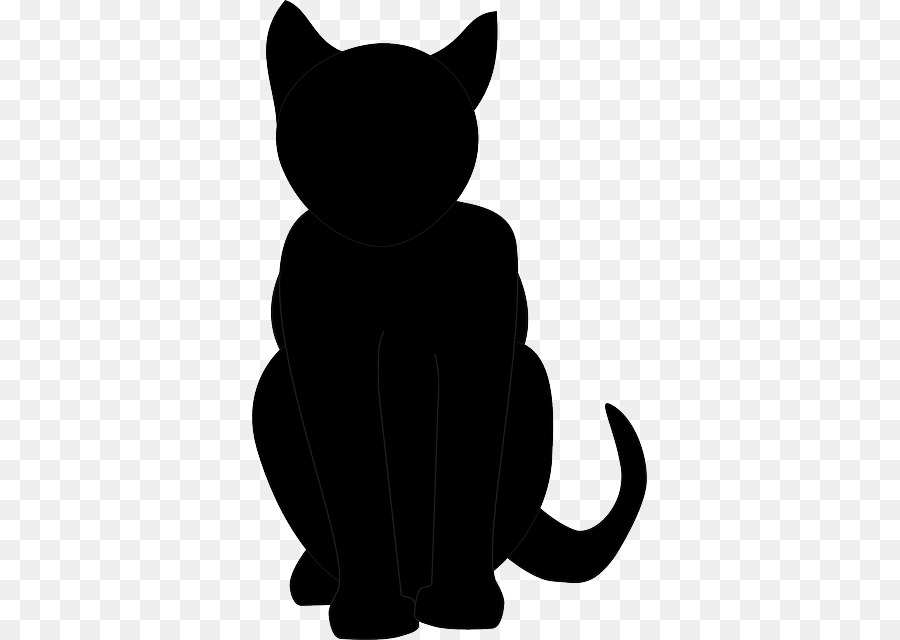 Gato Preto，Silhueta PNG