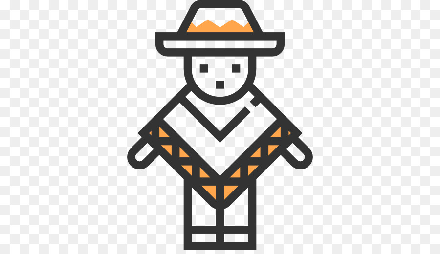 Figura Poncho，Chapéu PNG