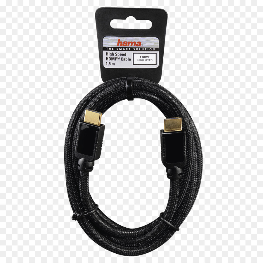 Cabo Elétrico，Cabo Hdmi Banhado A Ouro PNG