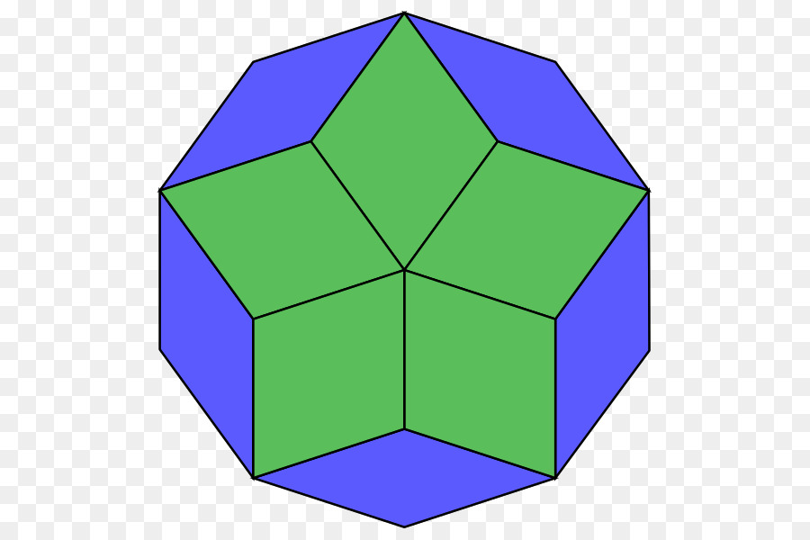 Decagon，Polígono Regular PNG