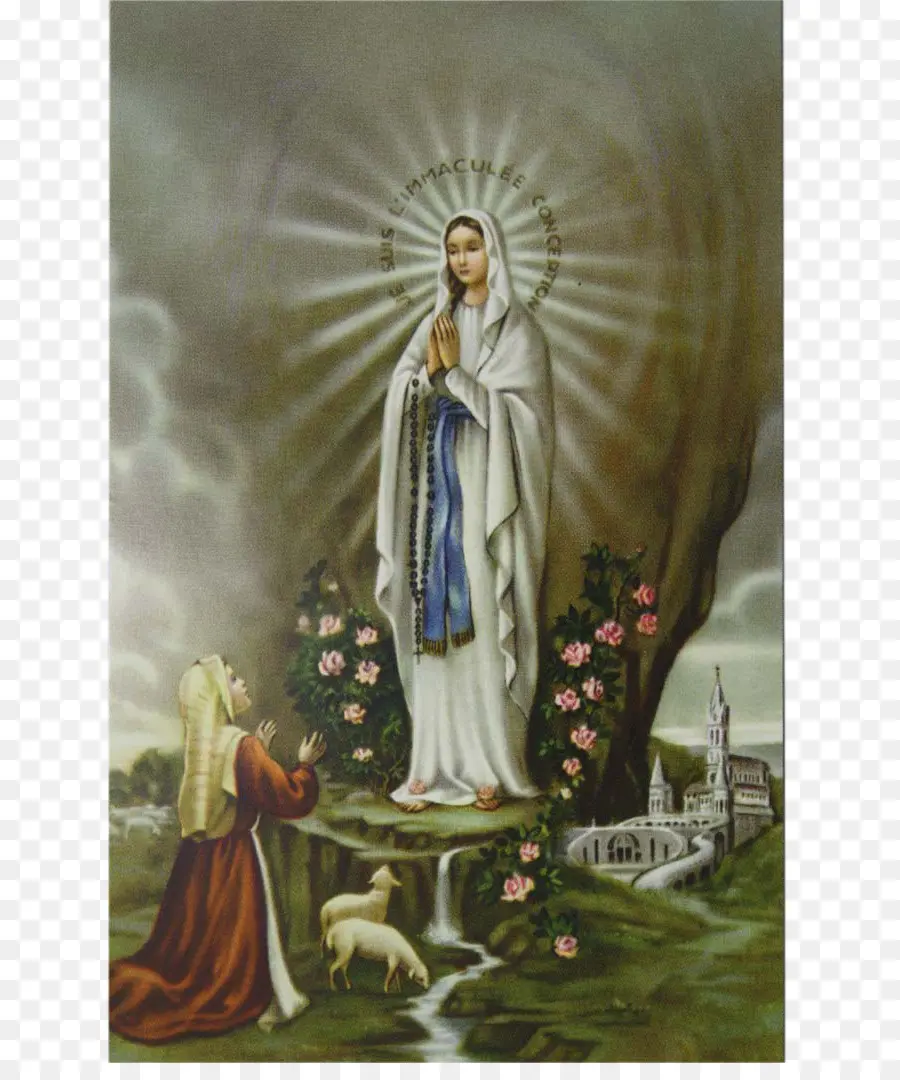 Virgem Maria，Orando PNG