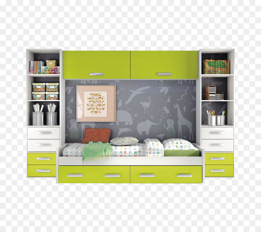 Bedroom，Cama PNG