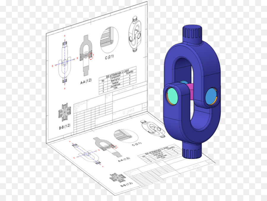 Modelo 3d，Desenho Técnico PNG