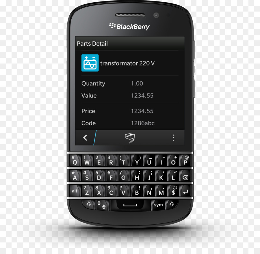 Telefone Blackberry，Telefone PNG