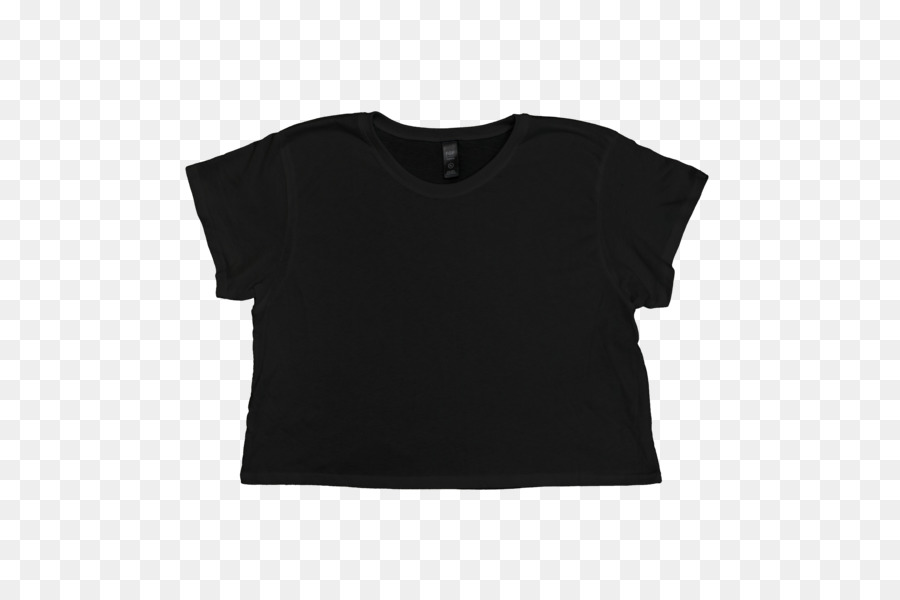 Camiseta Preta，Manga Curta PNG