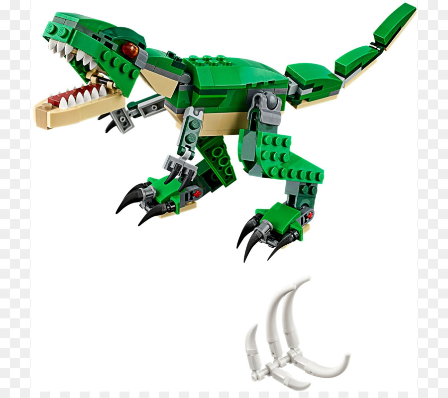 Dinossauro Lego，Verde PNG