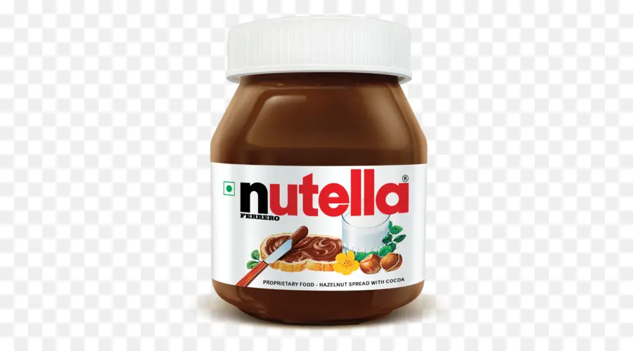 Frasco De Nutella，Avelã PNG