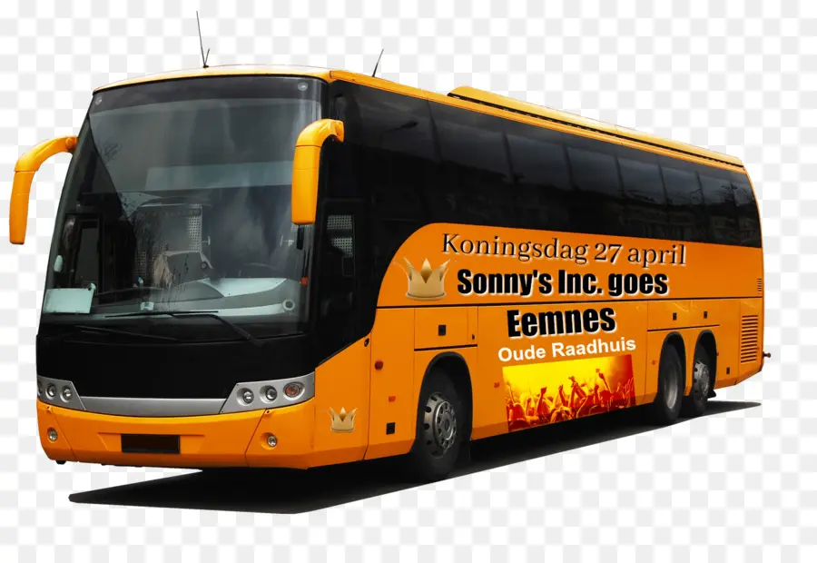 Ônibus，Amarelo PNG