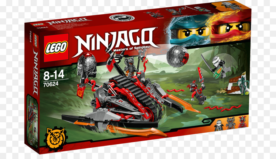 Lego 70624 Ninjago Vermelhão Invasor，Lego PNG