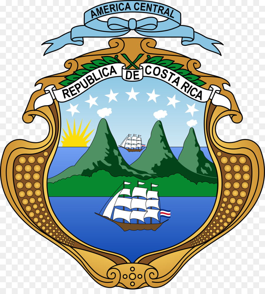 Brasão Da Costa Rica，Emblema PNG