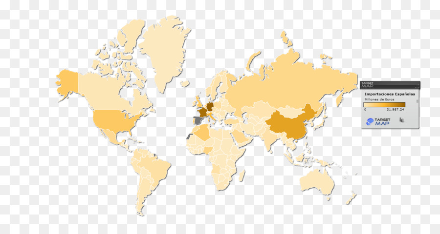 Mundo，World Map PNG