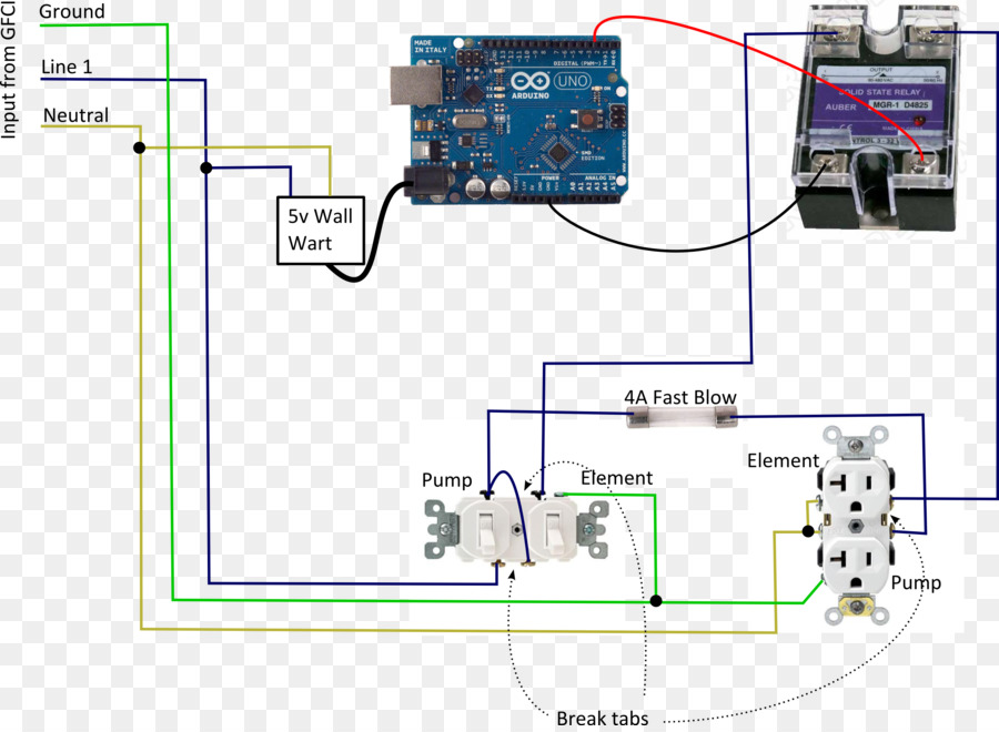 Electrical Network，Diagrama De PNG