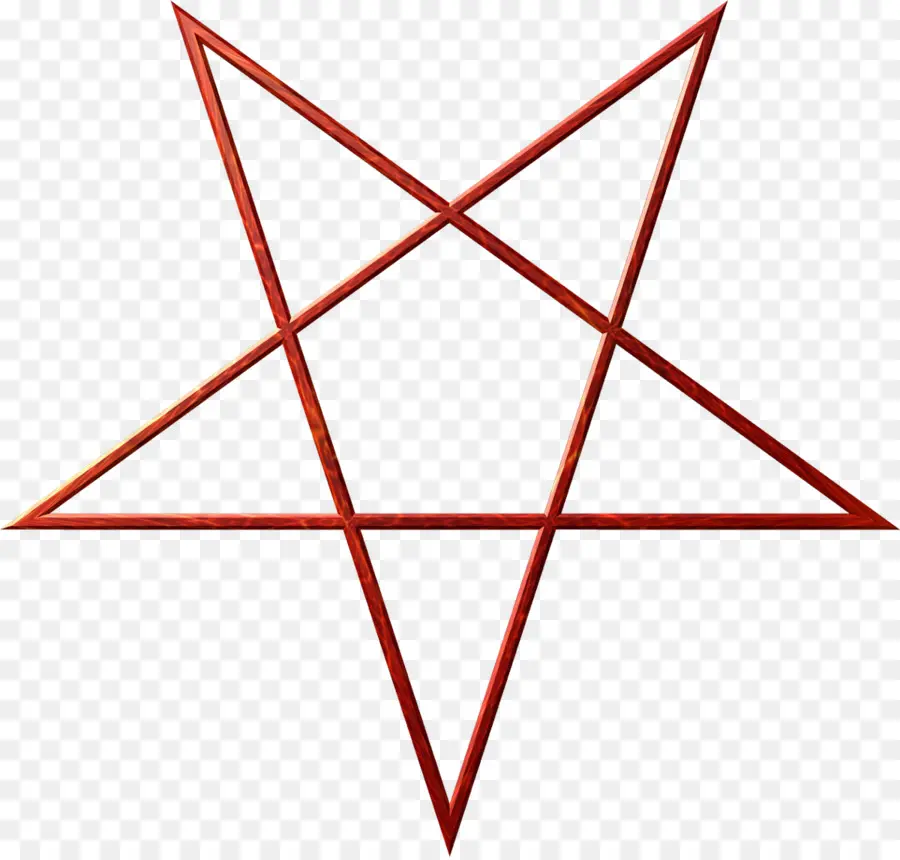 Pentagrama，Satanismo PNG
