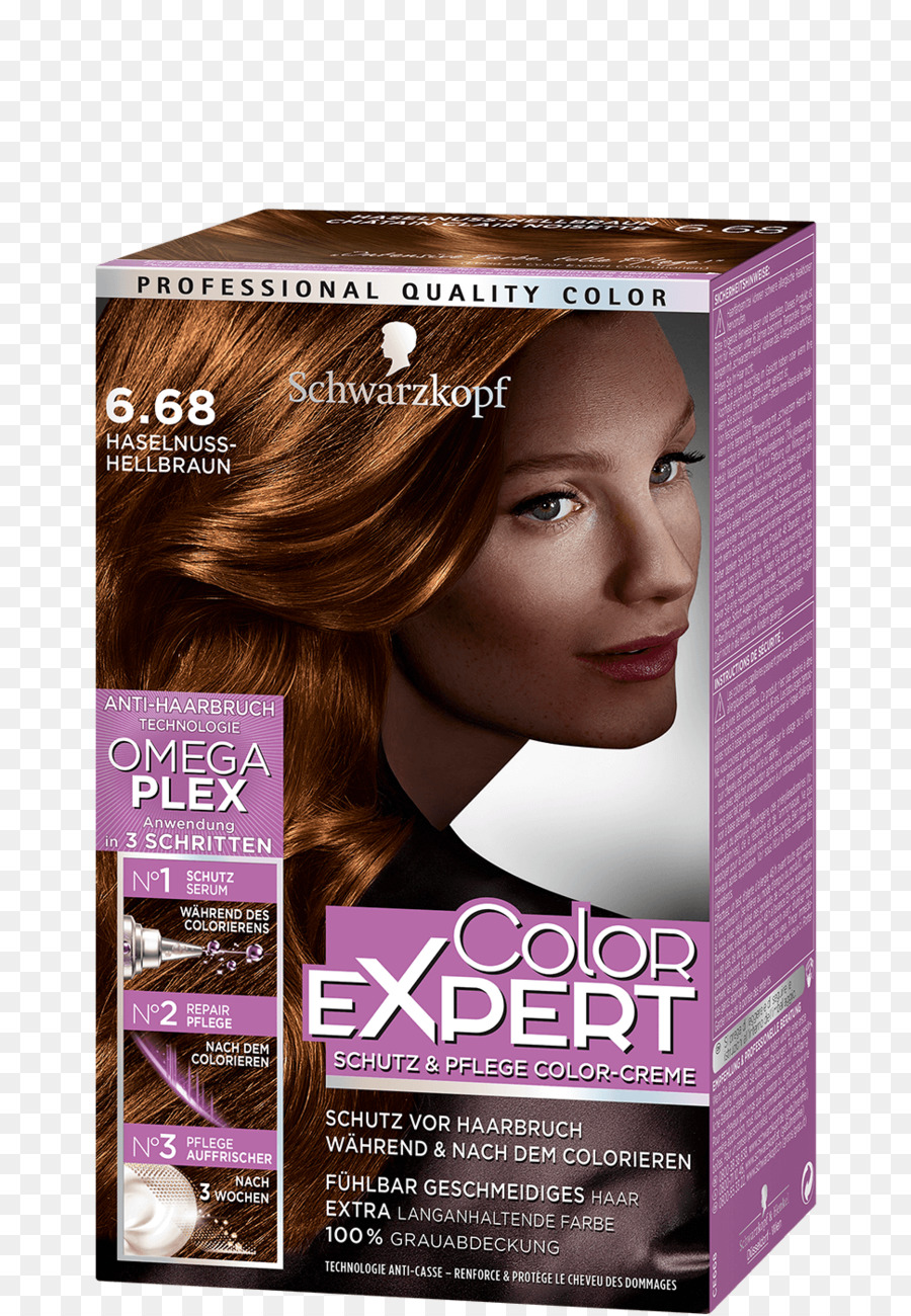 Caixa De Cor De Cabelo，Schwarzkopf PNG