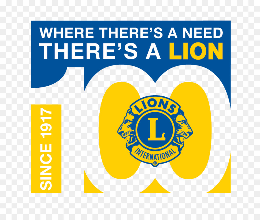 Lions Clube，Logotipo PNG